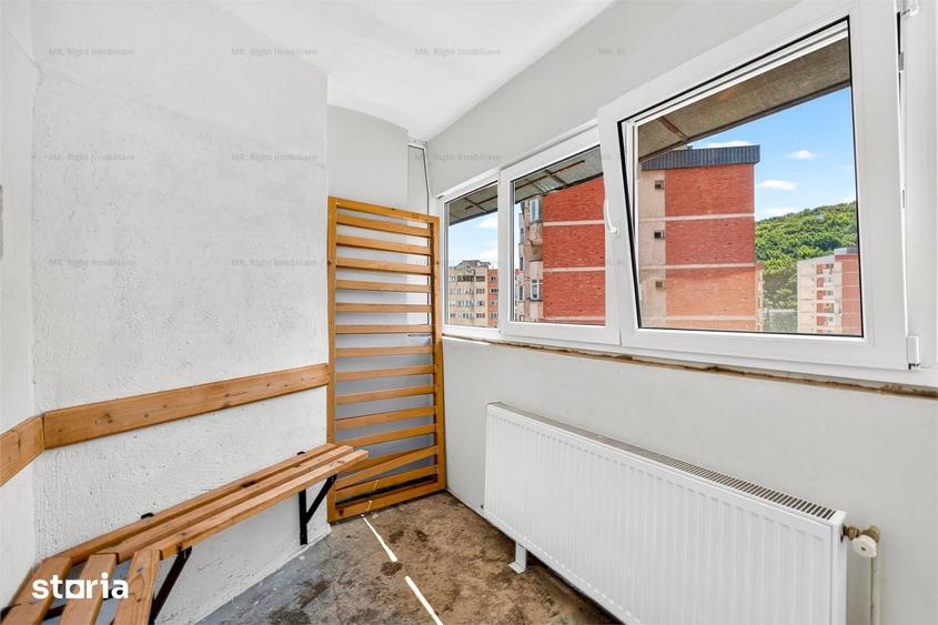 Apartament cu 2 camere decomandat în Valea Cetății
