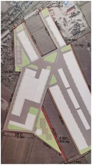 Teren Construcții intravilan de 112600 mp, în Exterior Nord