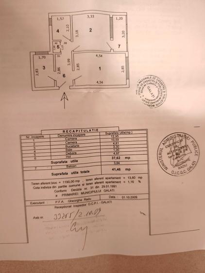Apartament cu 2 camere decomandat în Micro 39