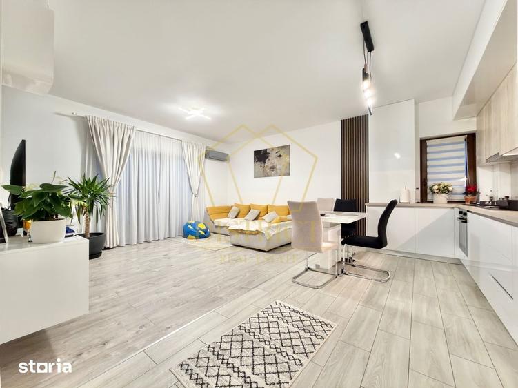 Apartament cu 3 camere mobilat si utlat, 70 mp utili, in Giroc la etaj - 13