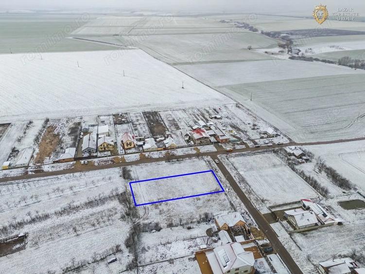 Teren de 1247 mp, în Tisa