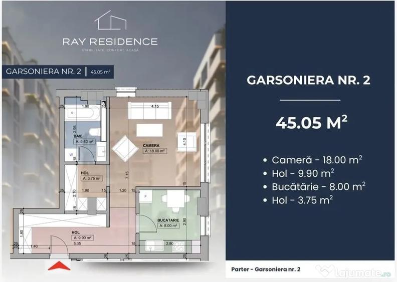 Complex Ray Residence - Garsoniera - 1