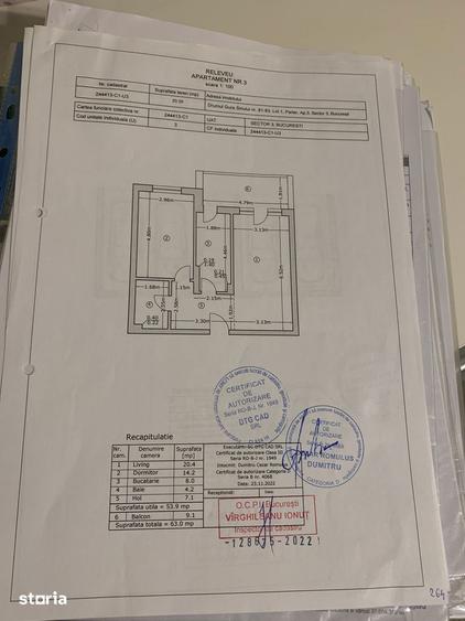 Apartament cu 2 camere decomandat, mobilat în Titan