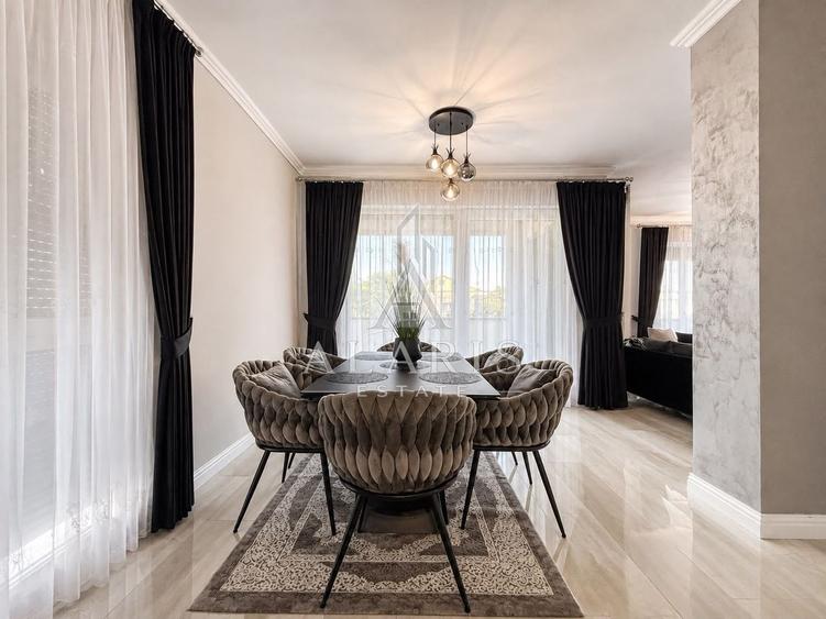 Apartament cu 4 camere semidecomandat, mobilat în Torontalului