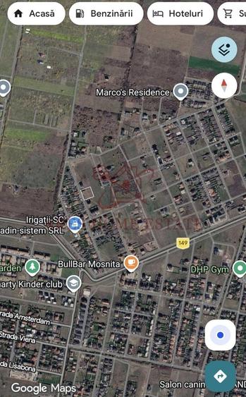 Teren Construcții intravilan de 611 mp, în Moșnița Nouă