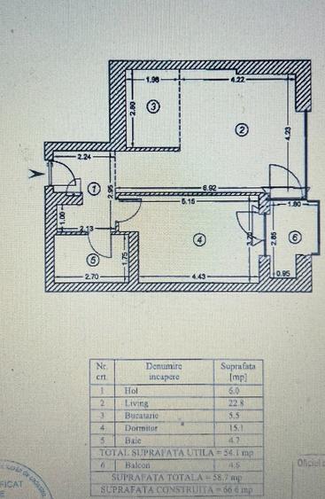 Apartament 2 camere LUX One Cotroceni Academia Militara metrou parcare - 12