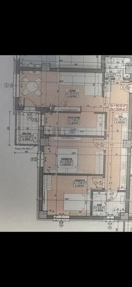 Apartament cu 3 camere decomandat în Central