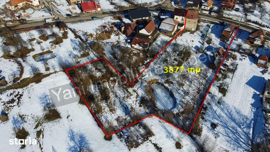 Casă cu 3 camere cu Teren 3877 Mp în Valea Danului