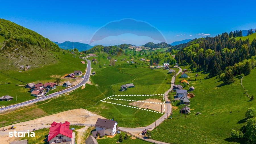 Teren de 3962 mp, în Fundata