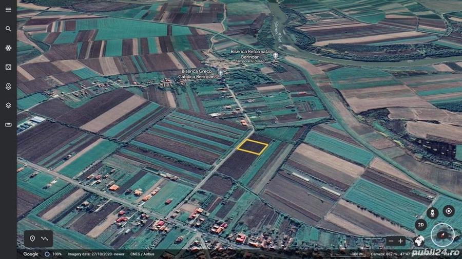 Teren de 5300 mp, în Odoreu