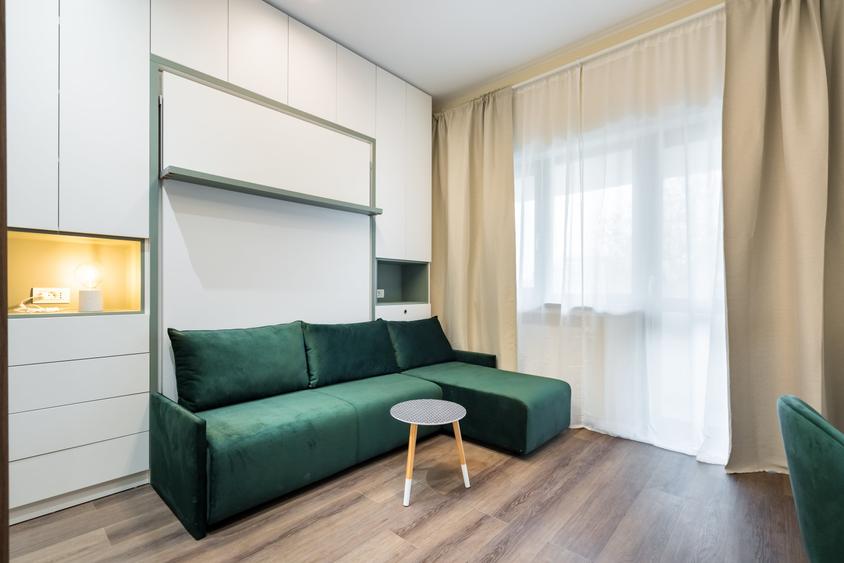 Studio ApartHotel ASE Residence nou mobilat cu balcon si curte interioara LIFT - 6
