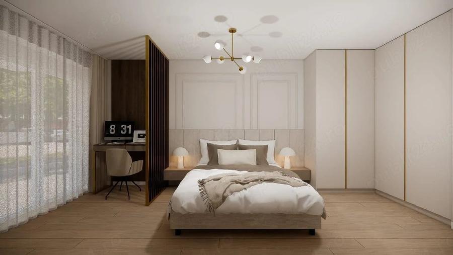 Apartament cu 3 camere decomandat în Central