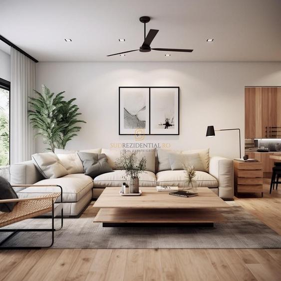 Apartament cu 2 camere semidecomandat în Berceni