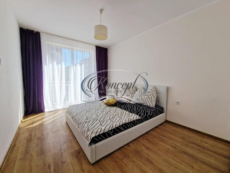 Apartament cu 3 camere semidecomandat, mobilat în Florești