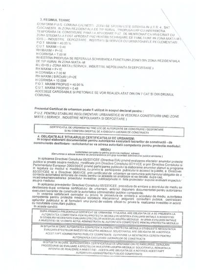 Teren Construcții intravilan de 8760 mp, în Călinești