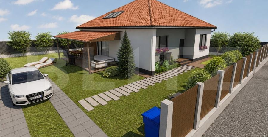 Casă individuală cu 3 camere cu Canalizare în Prejmer