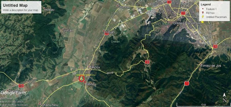 Teren Construcții intravilan de 11000 mp, în Sud