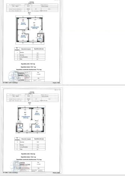 Apartament cu 3 camere decomandat în Turnișor