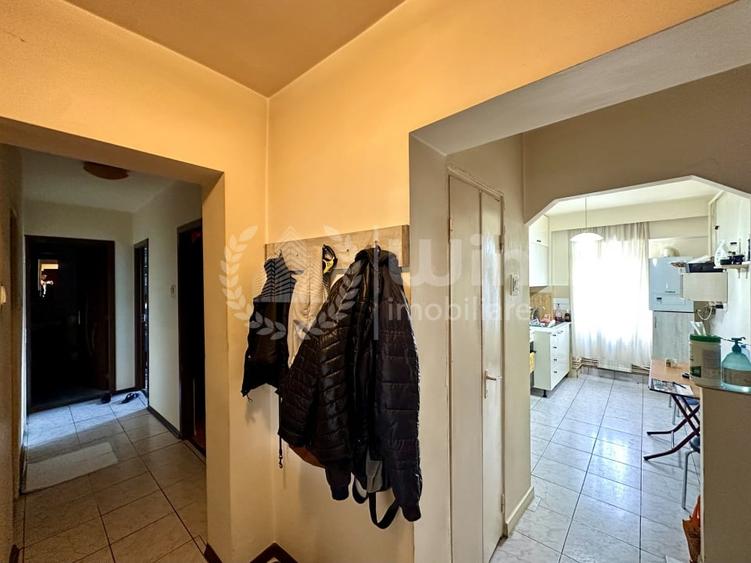 Apartament cu 3 camere decomandat, mobilat în Mănăștur