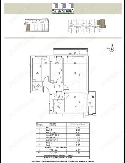 Apartament 3 cam decomandat Baba Novac Residence,loc parcare subteran - 4