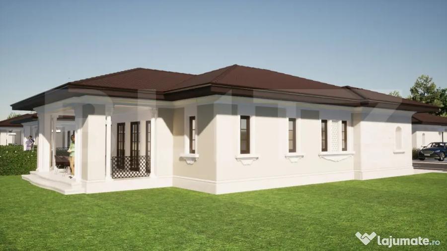 Casă cu 3 camere cu Teren 500 Mp în Central