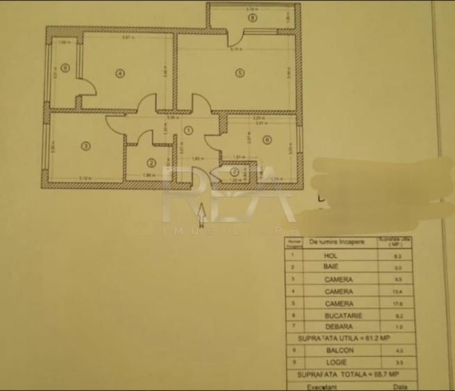Apartament cu 3 camere decomandat în Drumul Taberei
