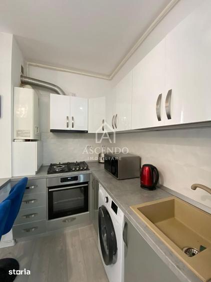 Apartament cu 2 camere decomandat, mobilat în Cișmigiu