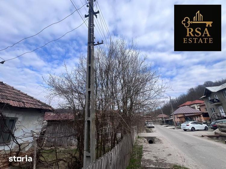 Teren de 2100 mp, în Mihăești