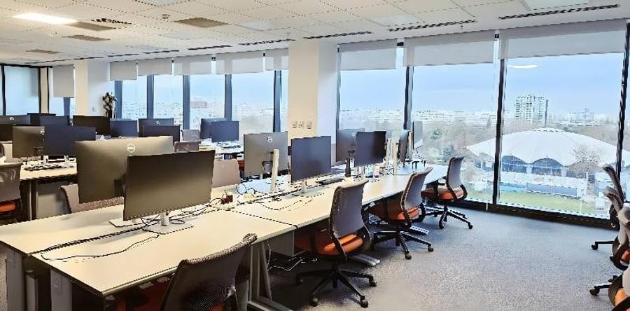 Birou, de 230 mp, în Barbu Văcărescu