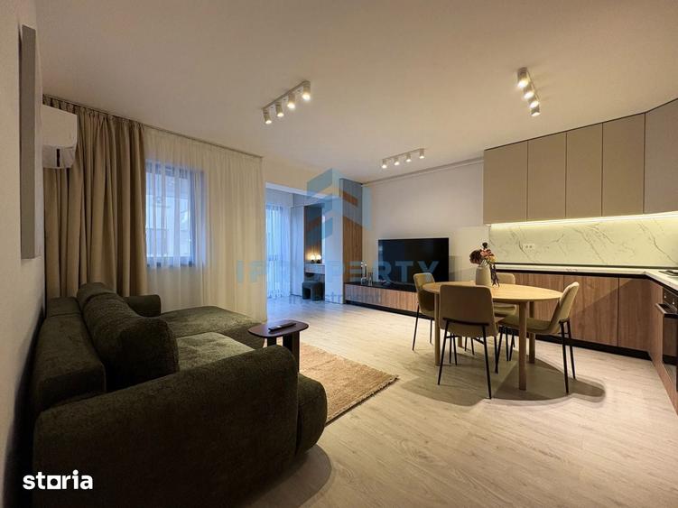 Apartament cu 2 camere semidecomandat în Central