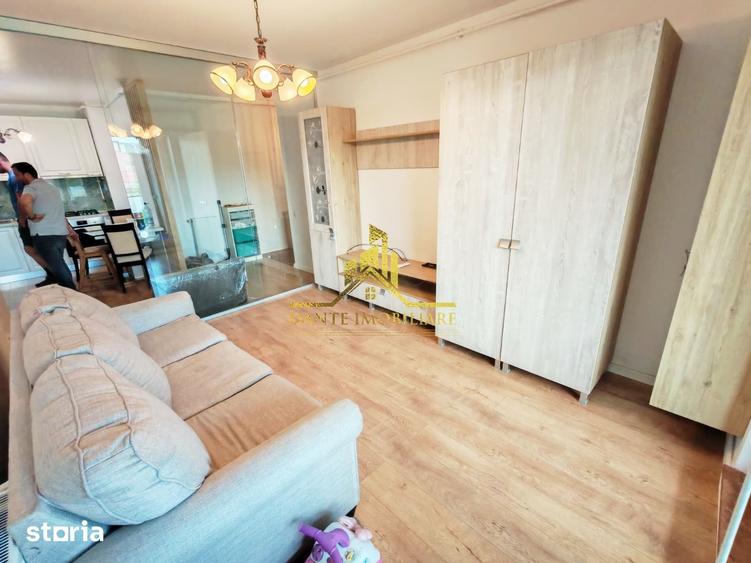 Apartament cu 2 camere semidecomandat, mobilat în Bună Ziua