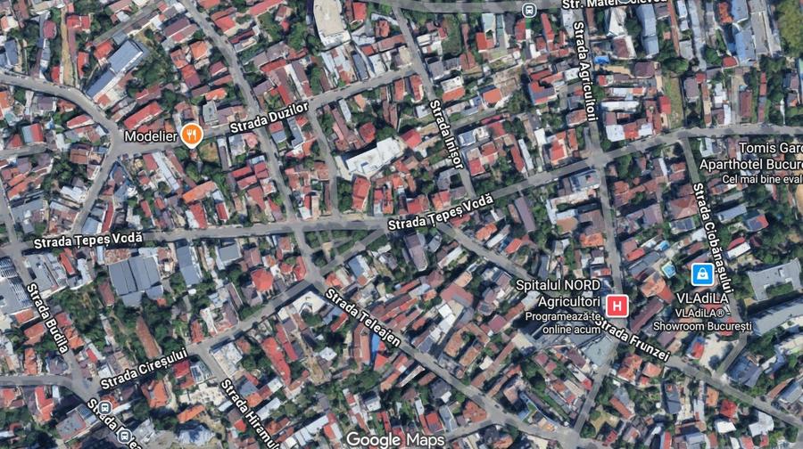 Teren Construcții intravilan de 600 mp, în Calea Călărașilor