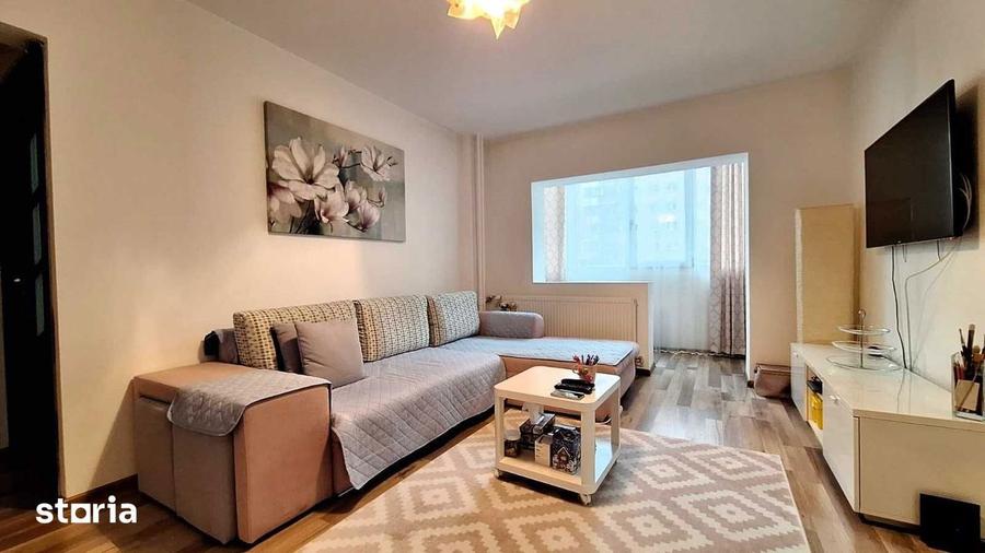 Apartament cu 2 camere semidecomandat, mobilat în Crângași