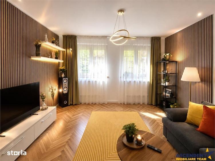Pet friendly! Refugiu urban, 20 mp gradina privata, 2 camere, 65 mp, r - 1