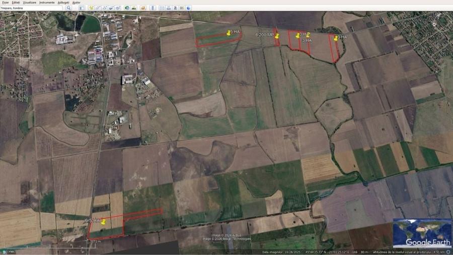 Teren de 50000 mp, în Săcălaz