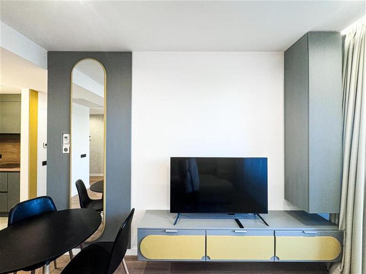 Apartament cu 2 camere decomandat, mobilat în Herăstrău