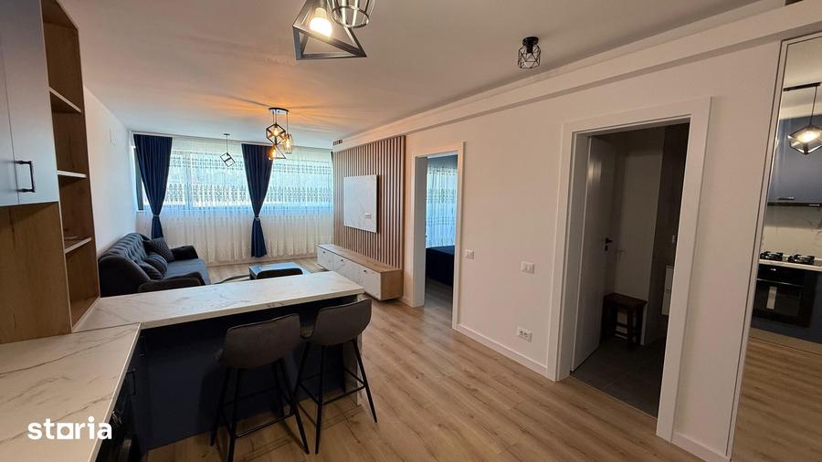 Apartament cu 2 camere semidecomandat în Central