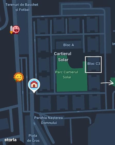 apartament 2 camere / cartierul solar / utilat / mobilat / centrala / - 5