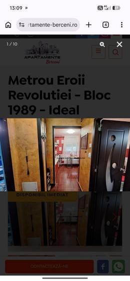 Garsonieră decomandată în Central