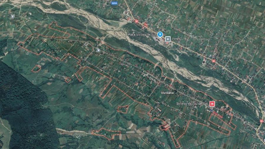 Casă individuală cu 4 camere în Vicovu de Sus