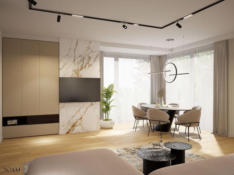 Apartament cu 4 camere decomandat în Kiseleff