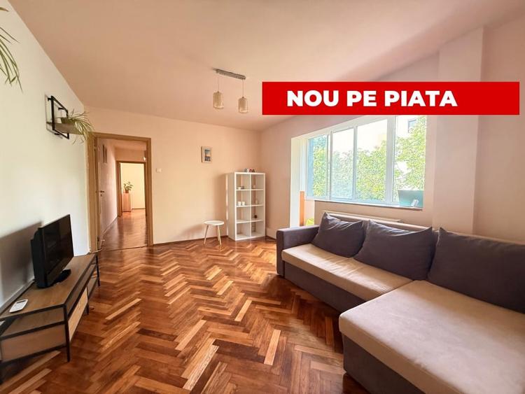 Apartament cu 3 camere semidecomandat în Circumvalațiunii