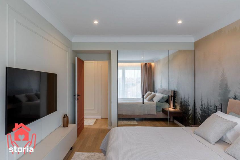 Apartament cu 4 camere, mobilat în Grivița
