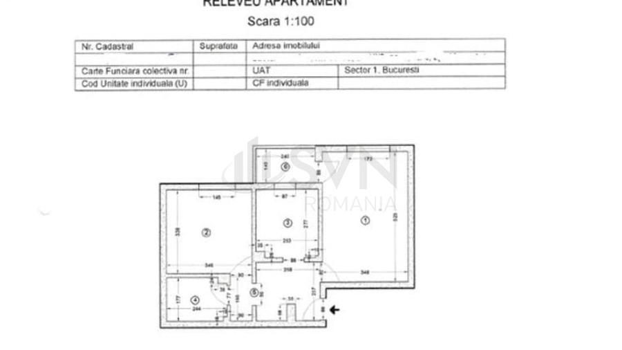 Apartament cu 2 camere decomandat, mobilat în Băneasa