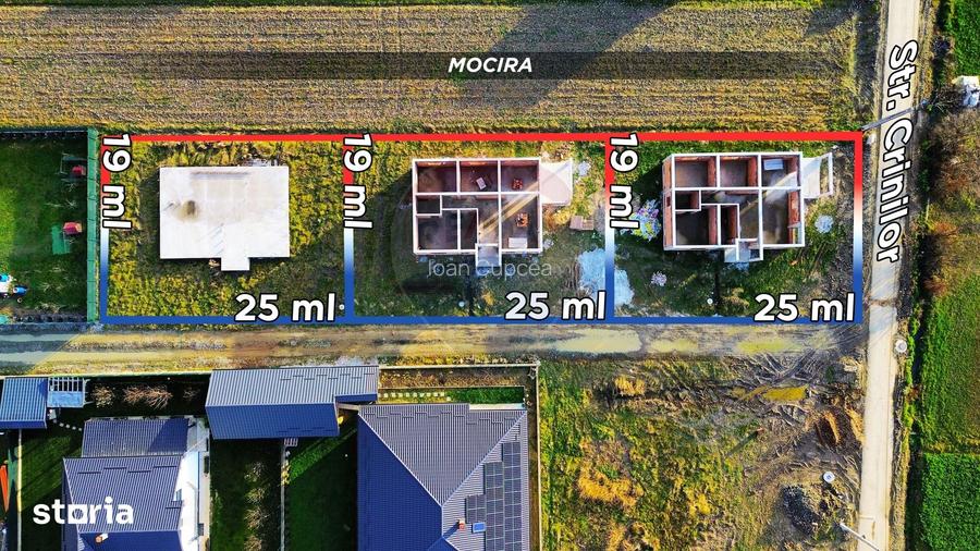 FUNDATIE / PROIECT Pentru casa noua cu 4 camere | Mocira, Maramure?