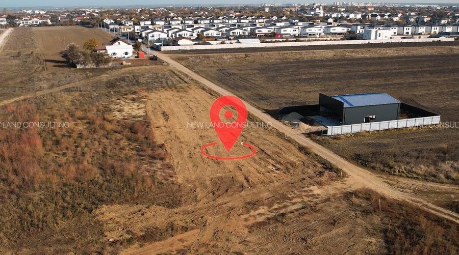 Teren Construcții intravilan de 667 mp, în Tunari