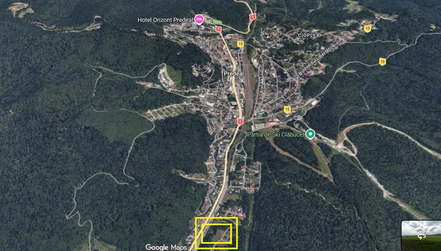 Teren Construcții intravilan de 745 mp, în Central