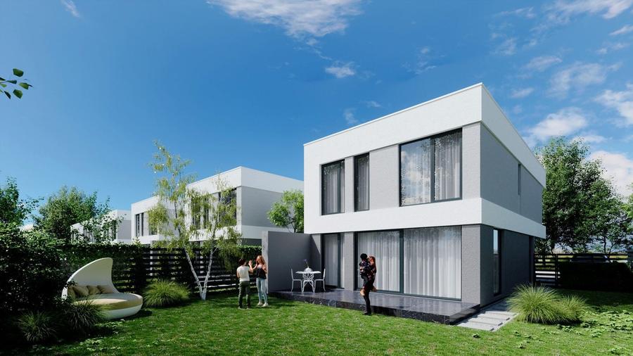 Casă individuală cu 5 camere cu Canalizare în Tunari