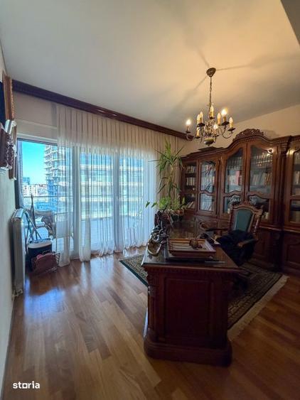 Apartament cu 6 camere decomandat, mobilat în Herăstrău