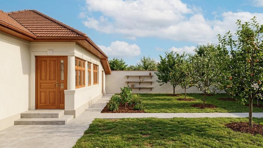 Casă individuală cu 4 camere cu Teren 2700 Mp în Dărăști-Vlașca